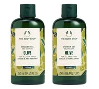 The Body Shop Vegan Olive Shower Gel 250ml x2 (Twin Pack)