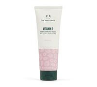 The Body Shop Vitamin E Gentle Face Wash (1x 125ml), Foaming Cleanser for All Skin Types, Creamy Daily Facial Wash, Removes Impurities & Makeup, Enriched with Vitamin E & Raspberry Seed Oil