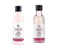 The Body Shop Vitamin E Hydrating Toner 250ml Cream Cleanser 250ml moisturising