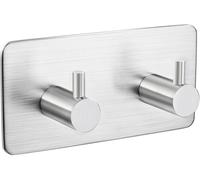 The Bog Standard Silver Towel Holder,Silver Self Adhesive Wall Hooks