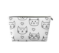 The Bohemian Fish Leather Portable Cosmetic Bag Organiser Suitable Business Trip for Woman Man