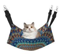 The Bohemian Mandala Printed Pet Hammock - Sleeping Hammock For Cats, Rabbits, Ferrets, Puppies, Small Animals
