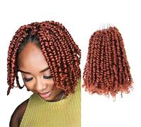 The BOHOBABE 8 Packs Pre-twisted Pre-Looped Braiding Hair (350#)