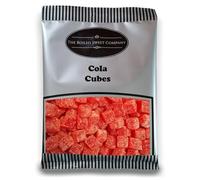 The Boiled Sweet Company® Cola Cubes 1kg - Traditional Sugar Coated Boiled Sweets - Cola Flavour Cube Shaped - British Sweet Shop Favourite - Bulk 1 Kilo Bag - Pick and Mix Sweets Share Size Bags