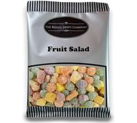 The Boiled Sweet Company® Fruit Salad 1Kg - Traditional Sugar Coated Boiled Sweets - Assorted Fruity Flavours and a Variety of Shapes - Pick and Mix Share Size Bags - A Great Sweet Gift