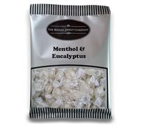 The Boiled Sweet Company® Menthol and Eucalyptus 1Kg - Traditional Wrapped Boiled Sweets - Refreshingly Cool and Soothing Menthol Flavour - Great Winter Sweets - Pick and Mix Share Size Bags
