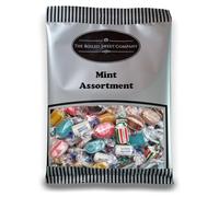 The Boiled Sweet Company® Mint Assortment 1Kg - Traditional Wrapped Boiled and Chewy Sweets - Bulk 1 Kilo Bag - Minty Flavours - Pick and Mix Sweets Share Size Bag