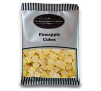 The Boiled Sweet Company® Pineapple Cubes Hard Boiled Sweets 1kg Bulk Bag - Sugar Coated Pineapple Flavoured Hard Candy - Traditional Pick and Mix Sweets for Sweet Jars, Offices, Parties & Sharing