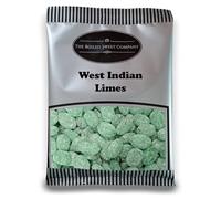 The Boiled Sweet Company® West Indian Limes 1Kg - Traditional Sugar Coated Boiled Sweets - Zesty Lime Flavour - Old Fashioned Favourites - Bulk 1 Kilo Bag - Pick and Mix Sweets Share Size Bags
