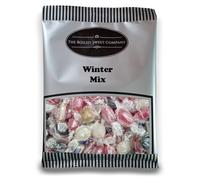 The Boiled Sweet Company® Winter Mix 1Kg - Traditional Individually Wrapped Boiled Sweets - Old Fashioned Herbal and Warming Flavours - Bulk 1 Kilo Bag - Perfect Winter Warmers - Share Size Bags