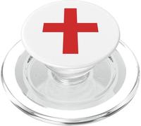 The Bold Red Cross of St. George PopSockets PopGrip for MagSafe