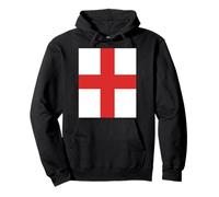 The Bold Red Cross of St. George Pullover Hoodie