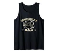 The Bold World of BSA Motorcycles Retro Tank Top