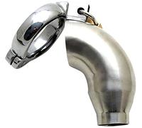 The Bondage Chastity Cage Locker Metal Belt Chastity Device, Taper Tip