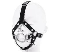 The Bondage Locker Head Harness Metal Nose Hook Spider Legs Mouth Gag