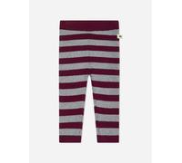 The Bonnie Mob Girls Perry Ribbed Knit Leggings in Grey - Grey - 18 - 24 Mths