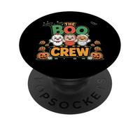 The Boo Crew Chicken Halloween Costume Chicken Lover PopSockets Adhesive PopGrip
