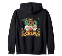 The Boo Crew Chicken Halloween Costume Chicken Lover Zip Hoodie
