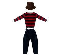 The Boo Crew - Halloween Doll Scarecrow Costume, Idea for Boo Crew Plush Poseable Figure for Room Decor, Spooky Tabletop Decoration, Seasonal Collectable, Tradition for Kids & Adults