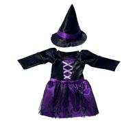The Boo Crew - Halloween Doll Witches Costume, Idea for Soft Plush Figure for Room Decor, Spooky Tabletop Decoration, Seasonal Collectable, Tradition for Kids & Adults