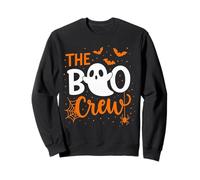 The Boo Crew Halloween Ghost Spooky Family Matching squad Sweatshirt