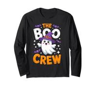 The Boo Crew Matching for Women Men Boy Girl Halloween Long Sleeve T-Shirt