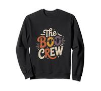 The Boo Crew tees - Cute Ghost Halloween Group Tee Sweatshirt