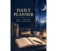 The Book Lover’s 100-Day Daily Planner: Undated Pages for Goals, Productivity, Gratitude and Reflection
