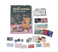 The Book Lover's Advent Calendar, Advent Calendar 2024, 25 Bookish Gifts for Readers Calendar, 25 Days Paper Countdown Calendar, Book Lovers Book Advent Calendar Surprise Box