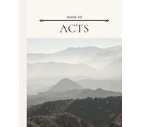 The Book of Acts: bible Study Journal/NKJV
