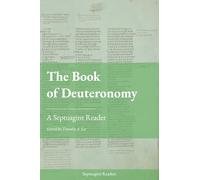 The Book of Deuteronomy: A Septuagint Reader