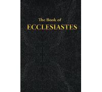 The Book of ECCLESIASTES