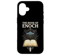 The Book Of Enoch UFO Ancient Mystery Retro Case for iPhone 16