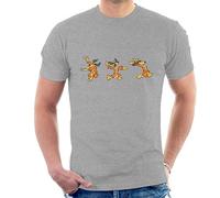 The Book of Kung Fu Hong Kong Phooey Men's T-Shirt Heather Grey
