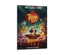 The Book of Life Animation Poster Poster Decorative Painting Canvas Wall Posters And Art Picture Print Modern Family Bedroom Decor Posters 20x30inch(50x75cm)