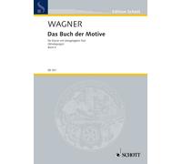 The book of motifs Vol. 2 piano (with Text) Wagner from Richard Wagner's operas