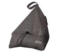 The Book Seat - Book Holder and Travel Pillow - Grey