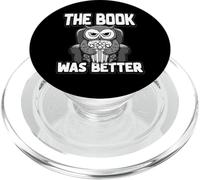 The Book Was Better | Fiction Novel Readers Bookish Owl PopSockets PopGrip for MagSafe