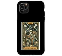 The Bookworm Skeleton Reading Mystical Library Case for iPhone 11 Pro Max