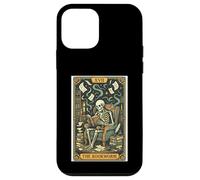 The Bookworm Skeleton Reading Mystical Library Case for iPhone 12 mini
