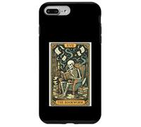 The Bookworm Skeleton Reading Mystical Library Case for iPhone 7 Plus/8 Plus
