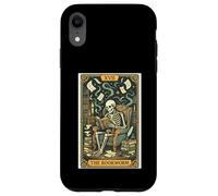 The Bookworm Skeleton Reading Mystical Library Case for iPhone XR