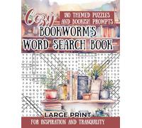 The Bookworm's Word Search Book: 180 Relaxing Book-Themed Puzzles for Adults | Large Print Word Finds with Quotes & Reader's Questions | Perfect Gift for Book Lovers