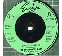The Boomtown Rats - diamond smiles 45 rpm single