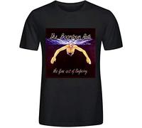 The Boomtown Rats The Fine Art of Surfacing Men Black Cotton Tees Crew Neck (Large)