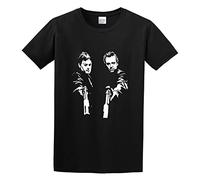 The Boondock Saints Action Shot Cult 90S Movie Fan Silhouette Mens T-Shirt Fashion Casual Unisex Black Tee 3XL
