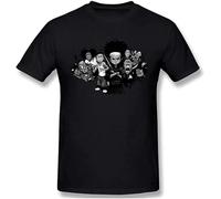 The Boondocks Men's Basic Short Sleeve T-Shirt Black 3XL
