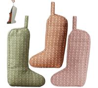 The Boot Bag of Your Dreams, Portable Dust Proof Boots Storage, Dual Zipper Tall Boot Travel Storage, Shoe Cover Protector Bags for Wardrobe, Travel Carry (Green+Pink +Orange 3pcs)