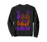 The Bootiful Crew Friends Sista Boos Funny Halloween Boo Fun Sweatshirt