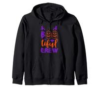 The Bootiful Crew Friends Sista Boos Funny Halloween Boo Fun Zip Hoodie